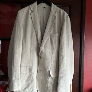 J. Crew Linen Blazer 42L